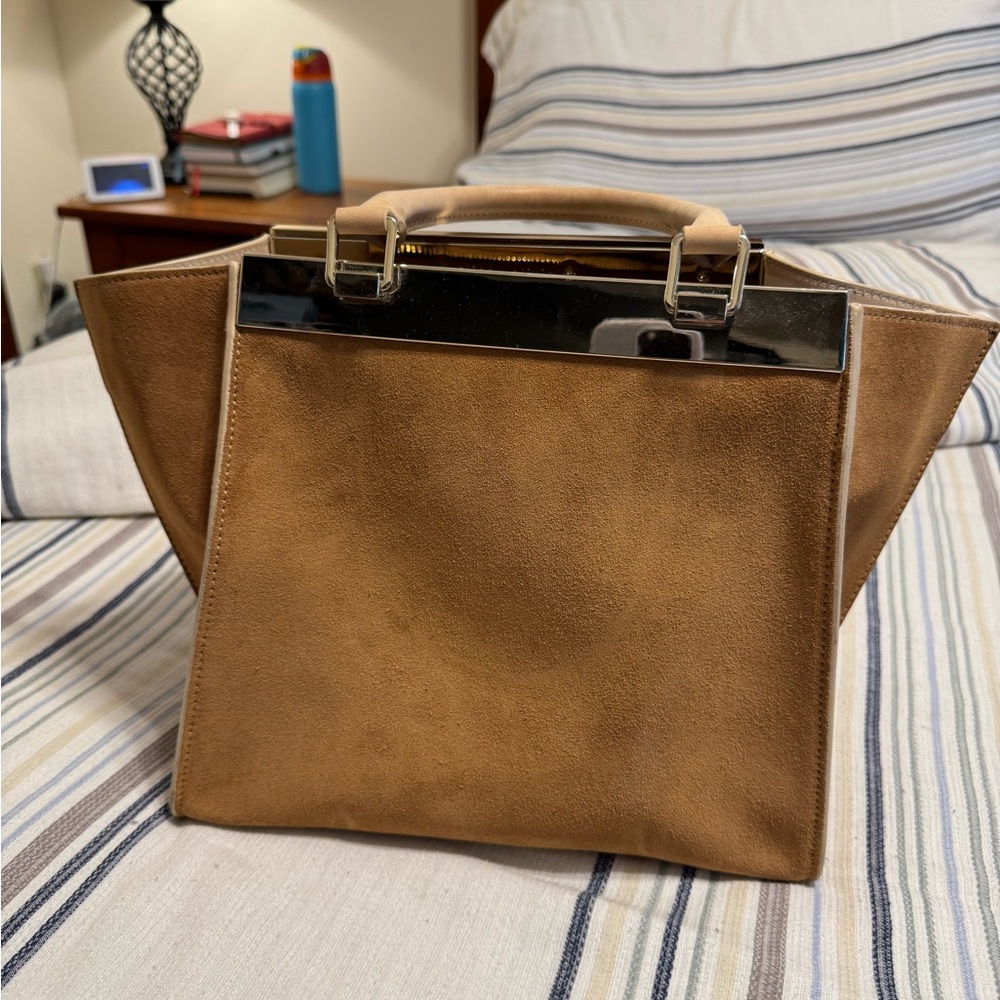 Alice + Olivia Tan Structured Bag